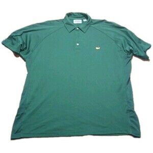 Masters Performance Polo Shirt Men's XL Augusta Green Golf